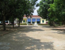 Quang cảnh trường THCS Diễn Ngọc